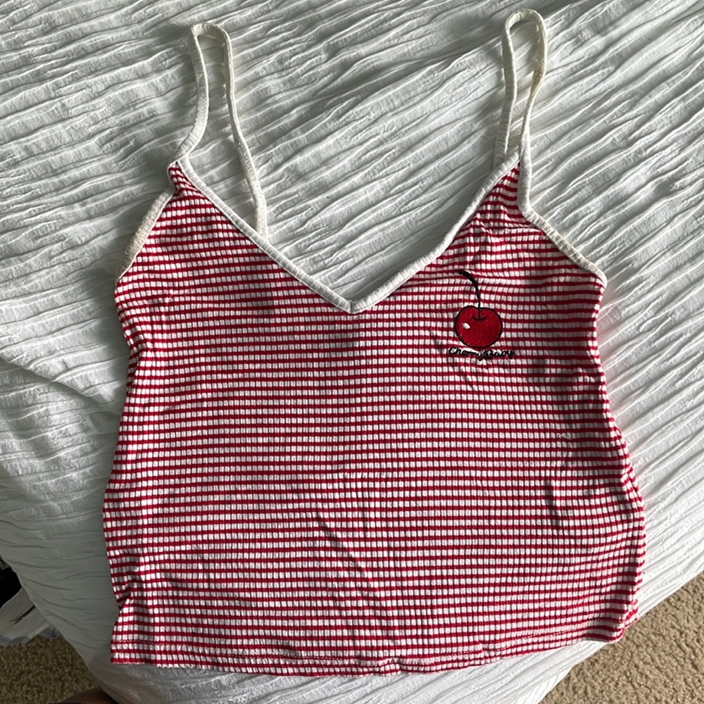 Forever 21 Cherry Baby tank top